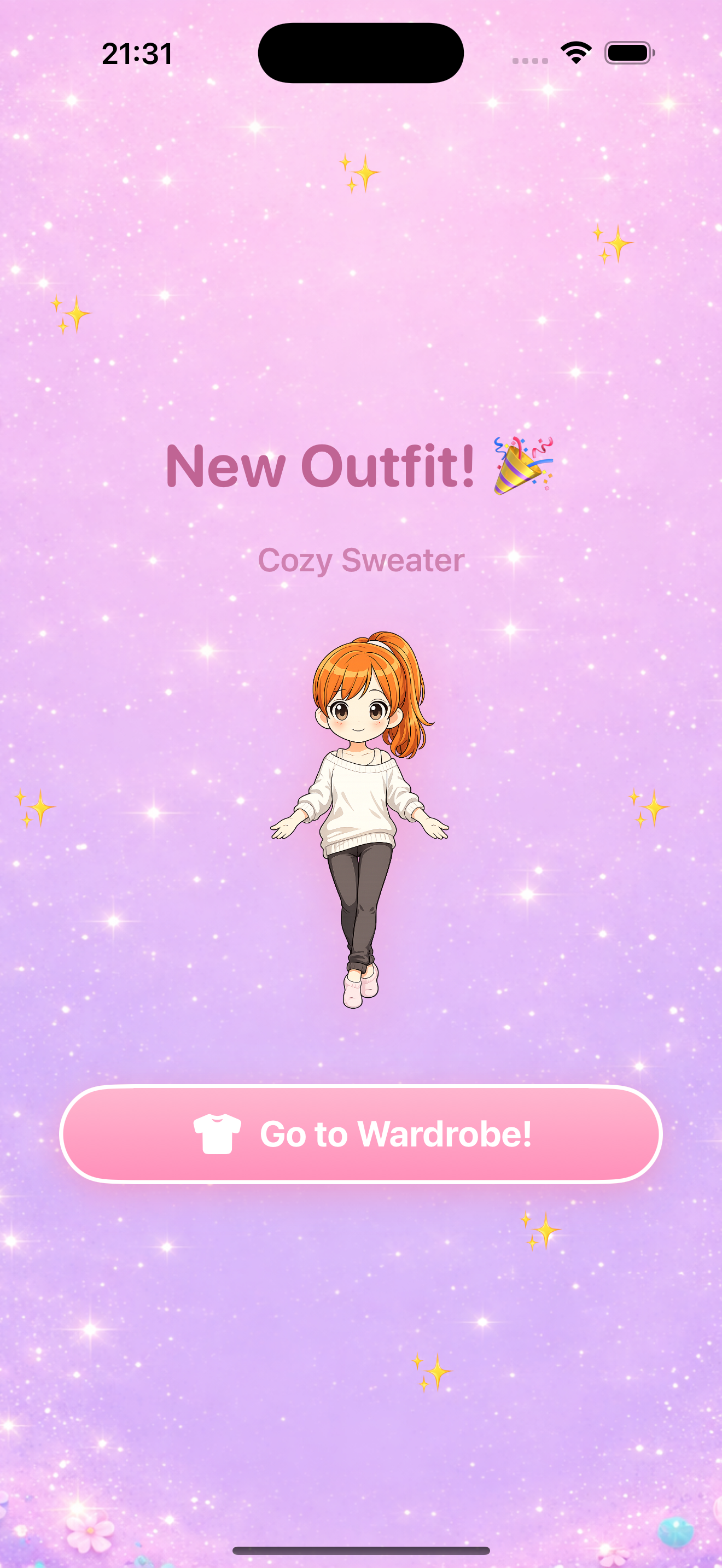 Outfit wardrobe